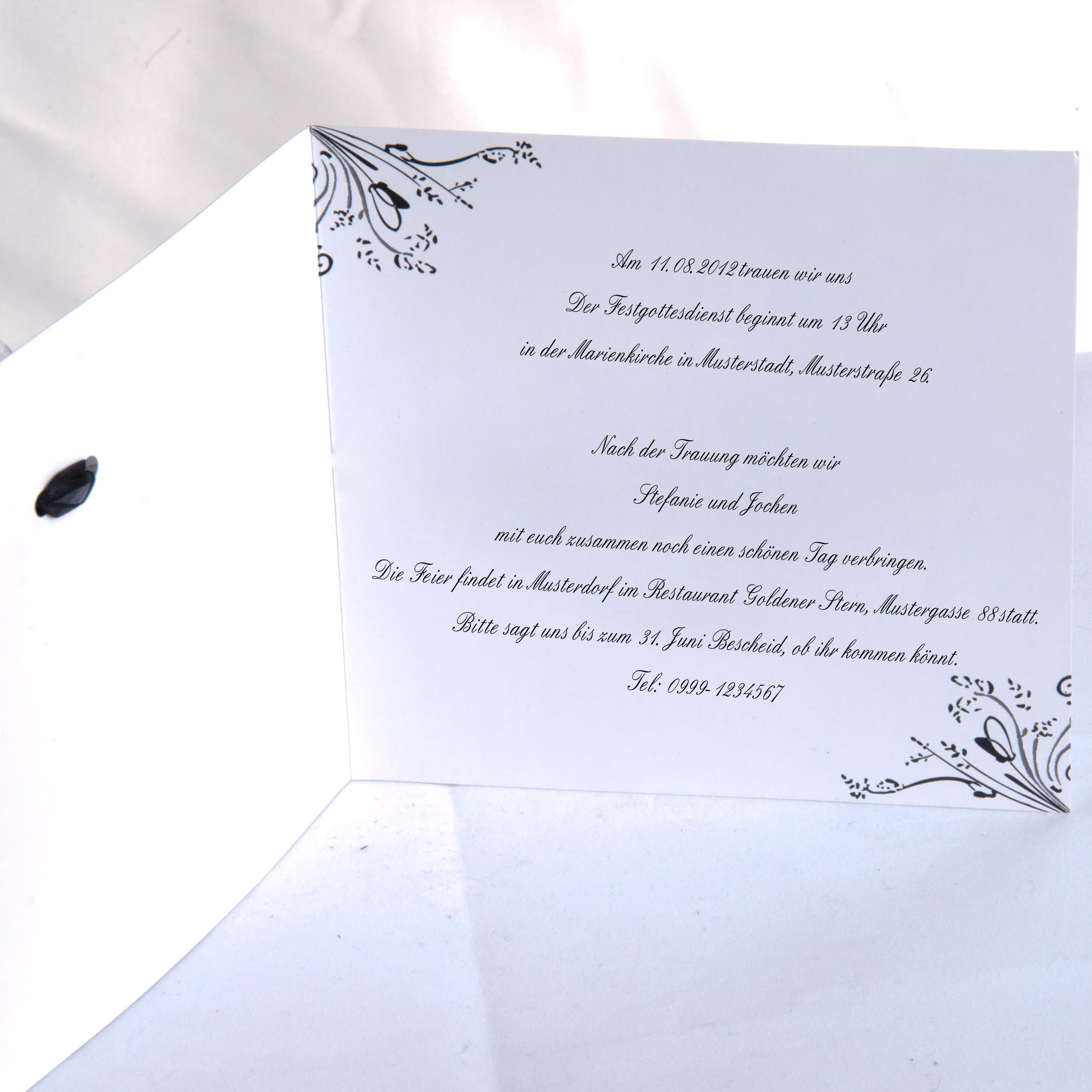 Einladungstext Hochzeit Muster
 Einladungskarten Hochzeit Text