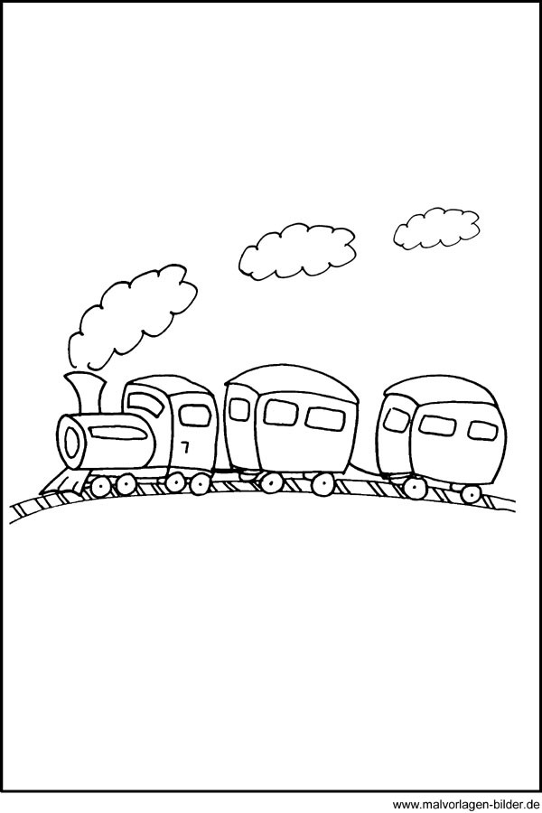 Eisenbahn Ausmalbilder
 Malvorlagen Eisenbahn kostenlose Ausmalbilder für Kinder