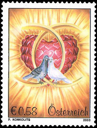 Eiserne Hochzeit Bräuche
 Hochzeit 2003 Briefmarken