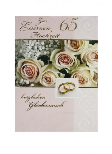 Eiserne Hochzeit Karten
 Eiserne Hochzeit Karte