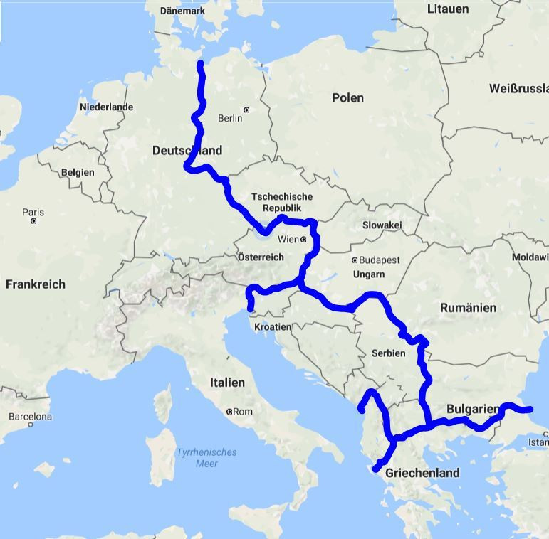 Eiserner Vorhang
 Was für ein Grenzgebiet Das Grüne Band Europas