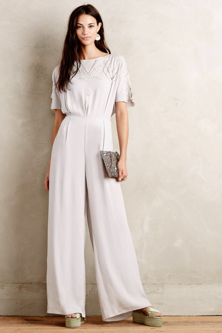 Eleganter Overall Für Hochzeit
 Brautjungfer Outfit mit Overall 23 stilvolle Hochzeit Ideen