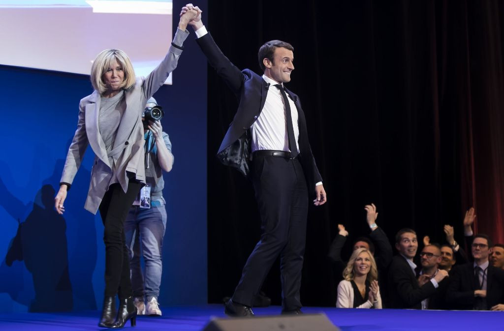 Emmanuel Macron Hochzeit
 Emmanuel Macron und Brigitte Trogneux Die Schöne und ihr