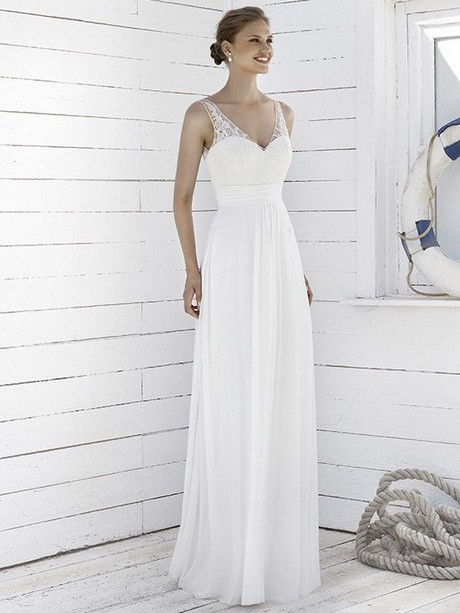 Empire Hochzeitskleid
 Kleid strandhochzeit