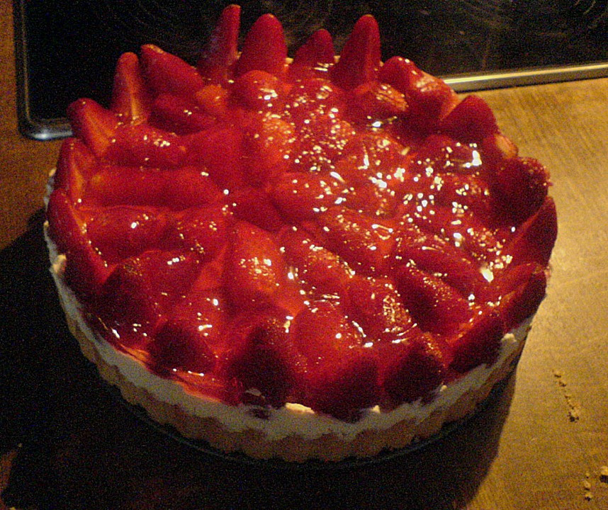Erdbeer Frischkäse Kuchen
 Erdbeer Frischkäse Kuchen Ein gutes Rezept