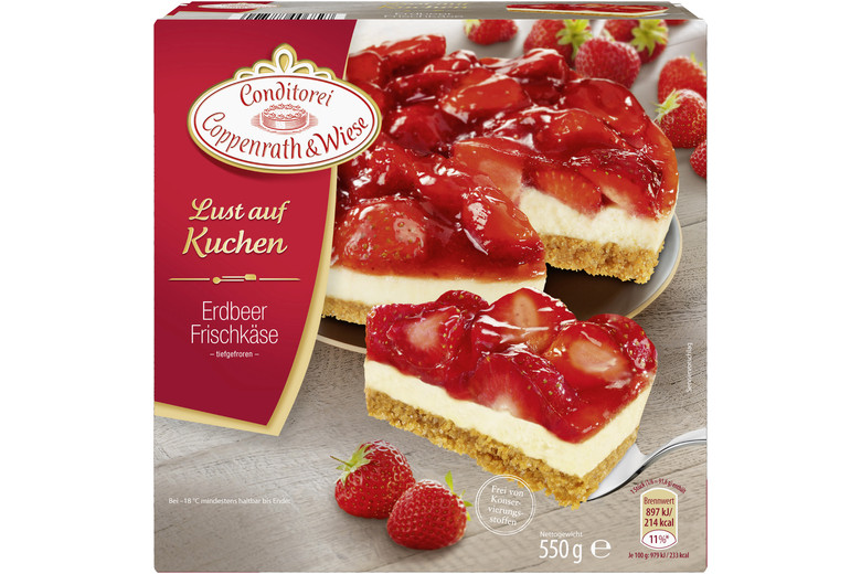 Erdbeer Frischkäse Kuchen
 Erdbeer Frischkäse Kuchen von Coppenrath & Wiese