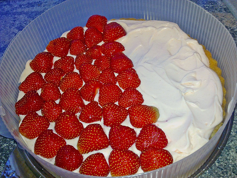 Erdbeer Frischkäse Kuchen
 Erdbeer Frischkäse Kuchen Ein gutes Rezept