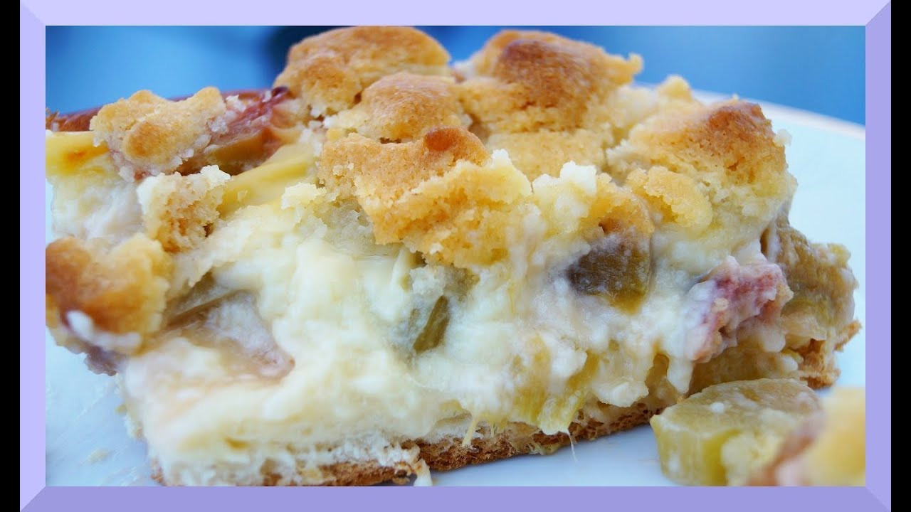 Erdbeer Vanillepudding Kuchen
 Erdbeer rhabarber kuchen mit vanillepudding – Appetitlich