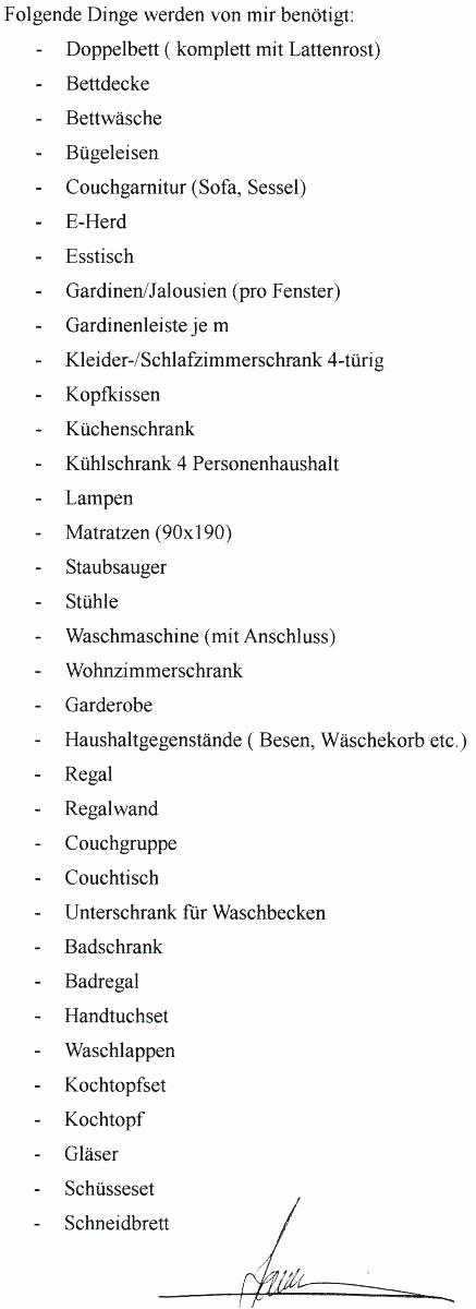 Erstausstattung Wohnung
 Erstausstattung Wohnung Sgb Ii Liste Best Antrag