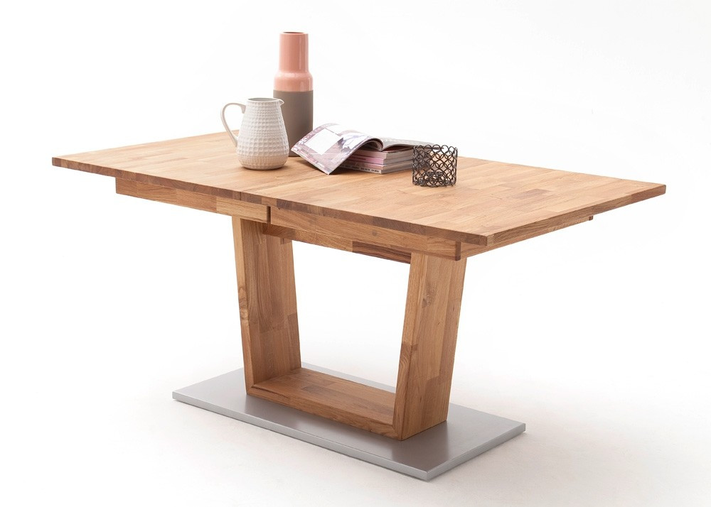 Esstisch Holz Ausziehbar
 Tisch Cassandra 160x90 Esstisch ausziehbar Holz Massiv