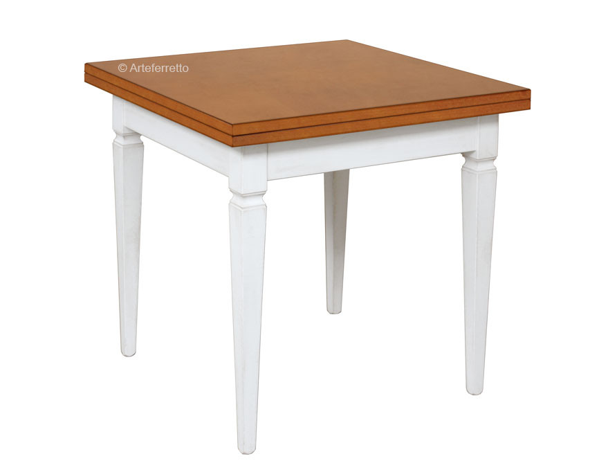 Esstisch Quadratisch
 Esstisch quadratisch 2 Farbe 80x80 cm Tisch aus Holz
