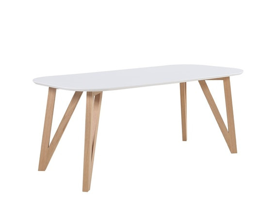 Esstisch Weiß Holz
 Esstisch weiß Esszimmertisch Holz Tisch Beine SalesFever