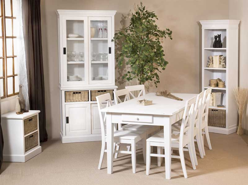 Esstisch Weiß Holz
 Esstisch weiss holz mit elegante design inklusive mehr