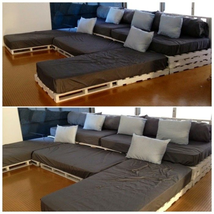 Europaletten Sofa Bauen
 Sofa selber bauen 70 Ideen und Bauanleitungen