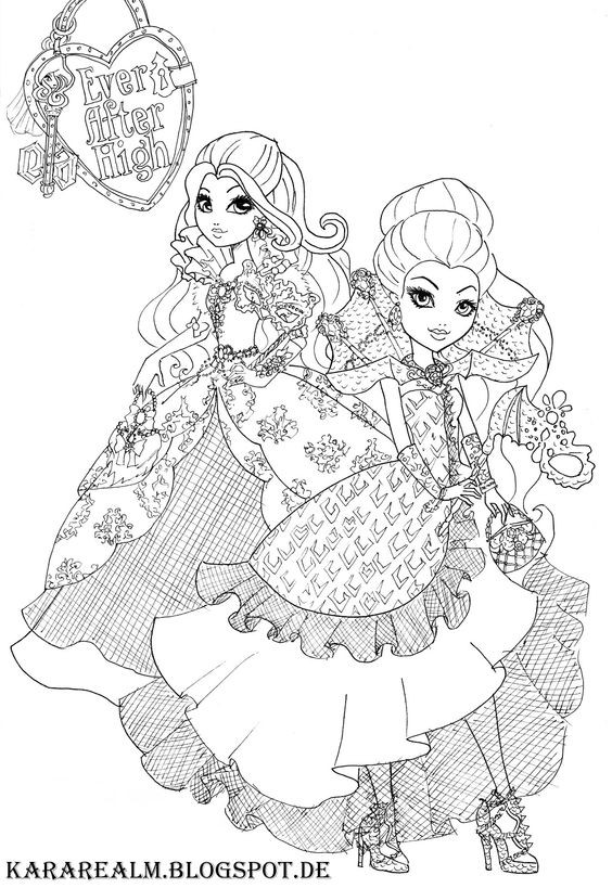 Ever After High Ausmalbilder
 Ausmalbilder Ever After High