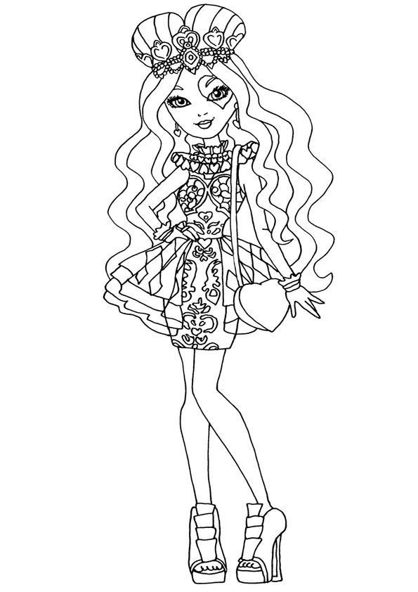 Ever After High Ausmalbilder
 Ausmalbilder Ever After High 01