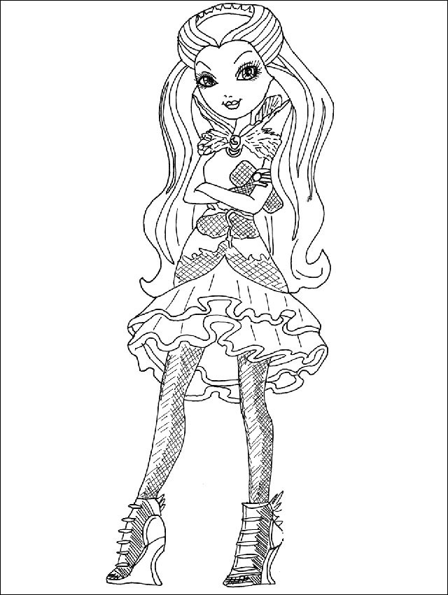 Ever After High Ausmalbilder
 Ever After High 01