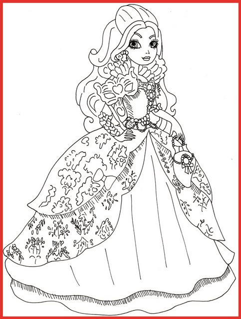 Ever After High Ausmalbilder
 Ever After High Ausmalbilder Apple White Rooms Project