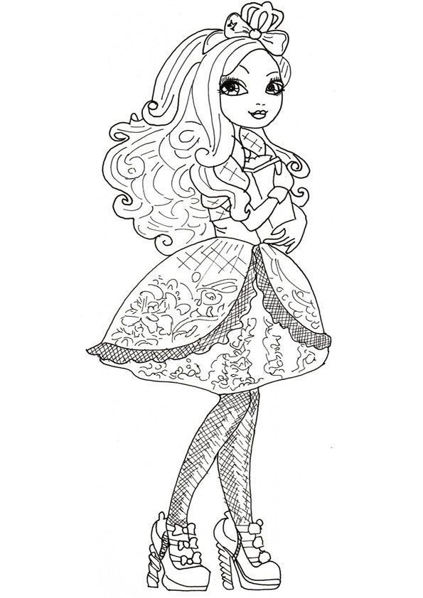 Ever After High Ausmalbilder
 Ausmalbilder Ever After High 16