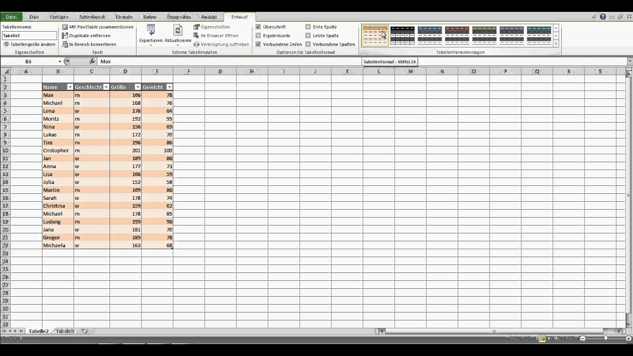 Excel Tabelle Erstellen
 Tabelle in Excel erstellen Excel Tabelle erstellen