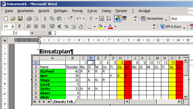 Excel Tabelle In Word Einfügen
 Excel in Word – Excel Training