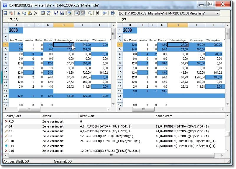 Excel Tabellen Vergleichen
 Excel Tabellen und Arbeitsmappen schnell und einfach