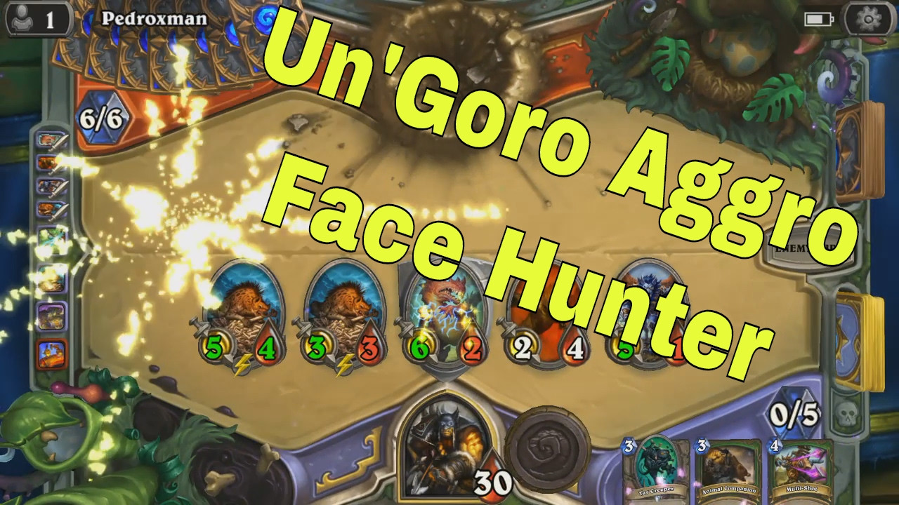 Face Hunter Deck
 Un Goro Aggro Face Hunter Deck [Hearthstone]