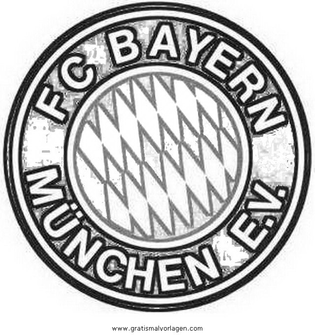 Bayern Munich Logo Coloring Coloring Pages