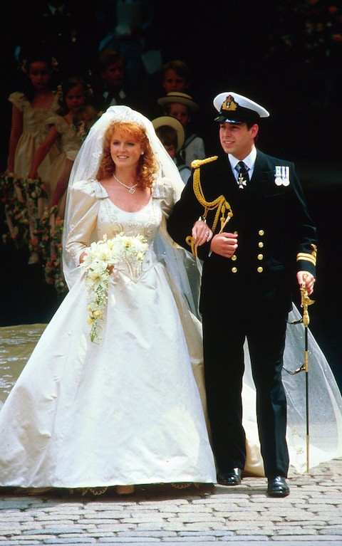 Fergie Hochzeit
 Sarah Ferguson wedding dress