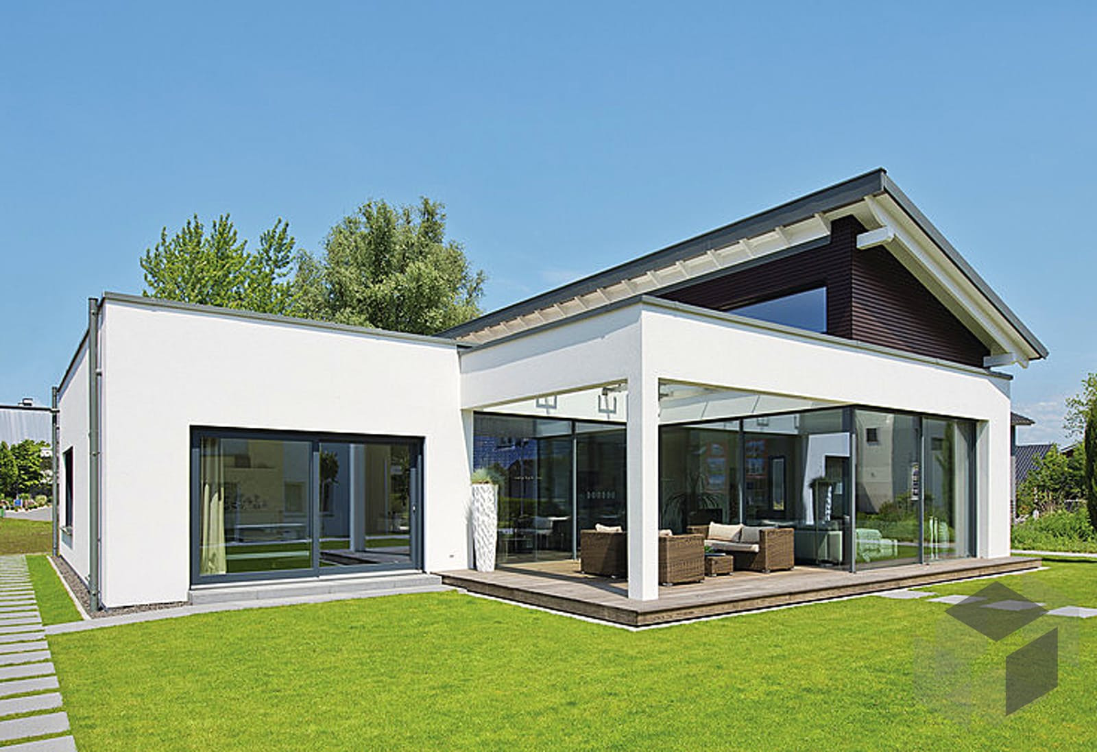 Fertig Haus
 Ausstellungshaus Mannheim Bungalow von WeberHaus