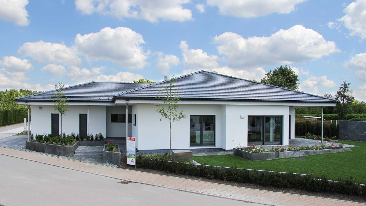 Fertig Haus
 Bungalow VITA Fertighaus WEISS