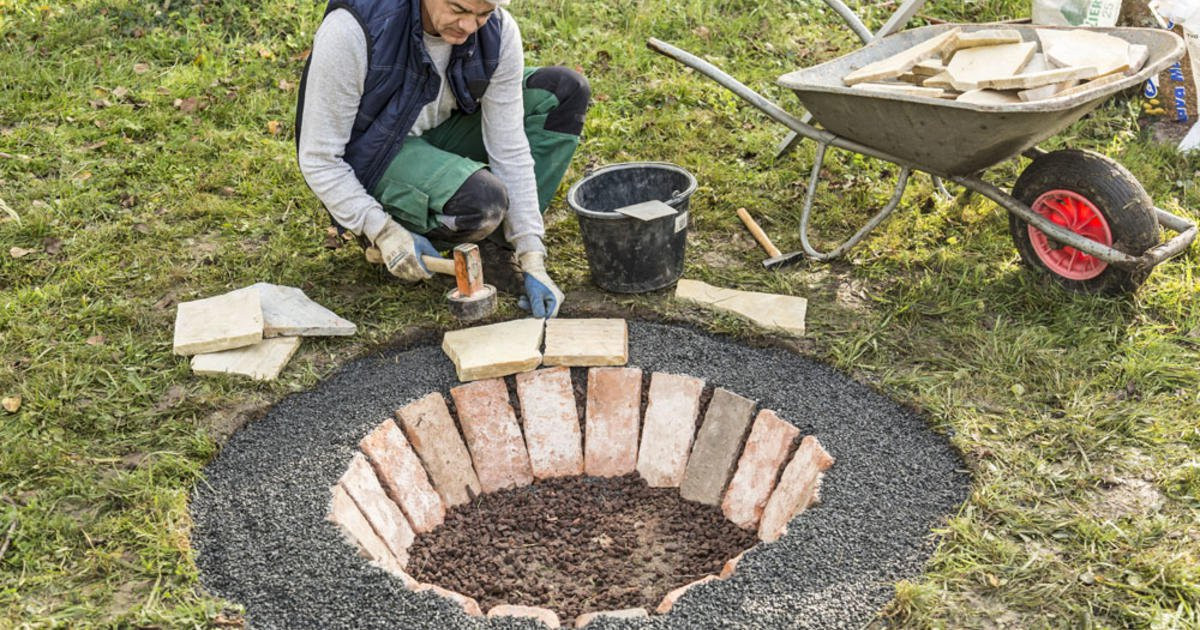 Feuerstelle Bauen
 Feuerstelle bauen Mein schöner Garten