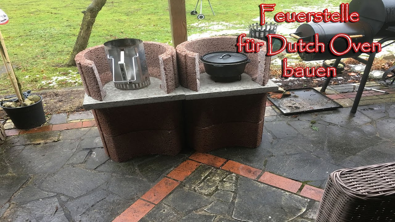 Feuerstelle Bauen
 Feuerstelle für den Dutch Oven bauen