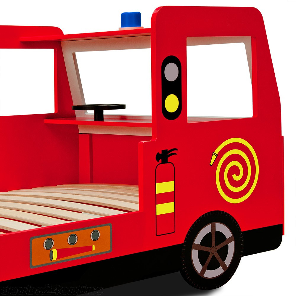 Feuerwehr Bett
 Kinder Feuerwehrbett 200 x 90 cm Zum line Shop