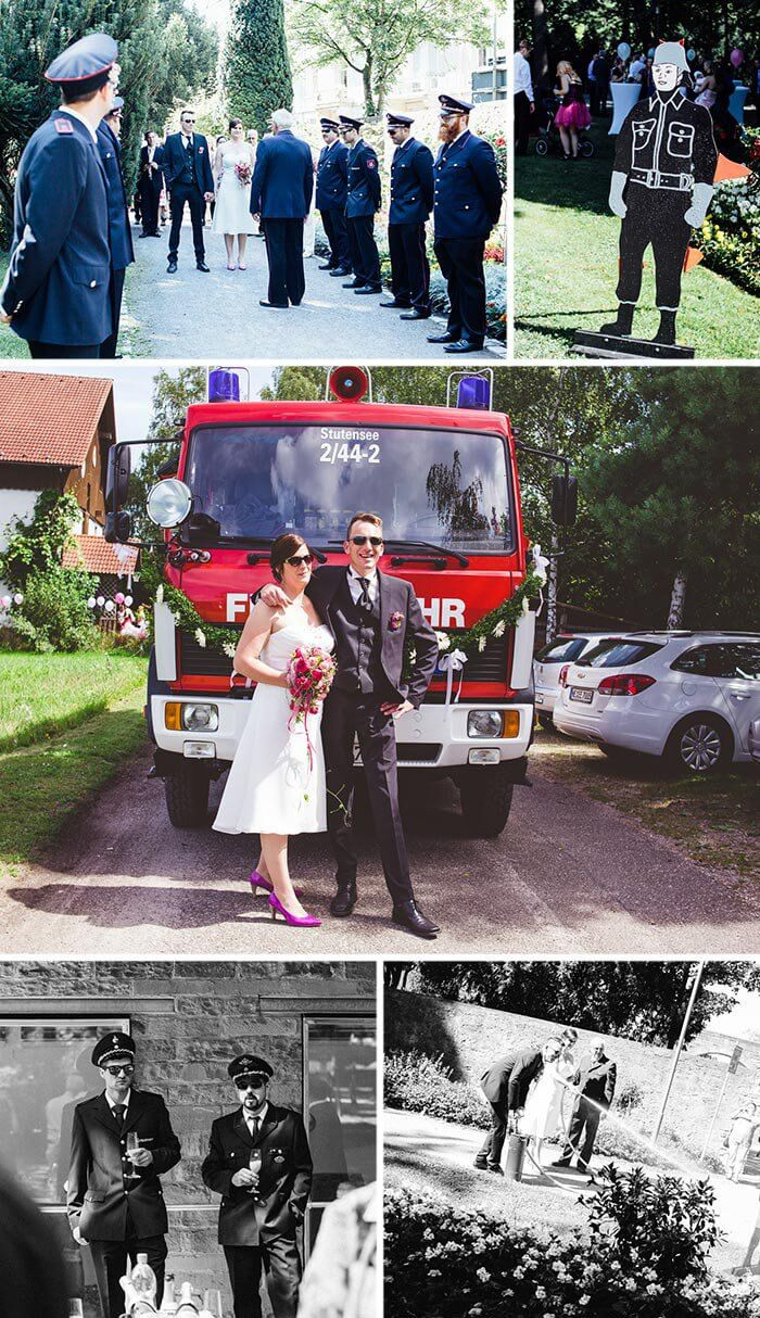 Feuerwehr Hochzeit
 Feuerwehr Hochzeit Liebevolle DIY Hochzeit & Ideen