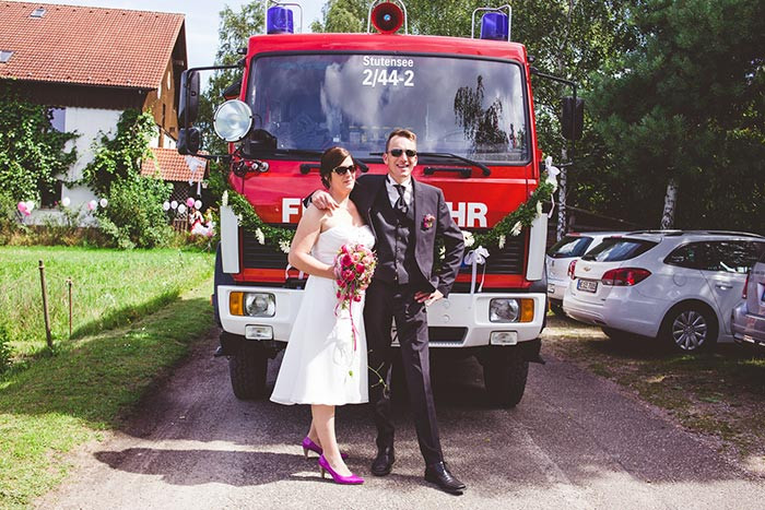 Feuerwehr Hochzeit
 Feuerwehr Hochzeit Liebevolle DIY Hochzeit & Ideen