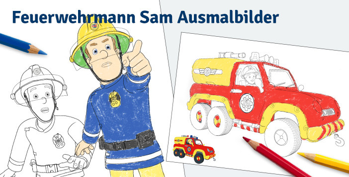 Feuerwehrmann Ausmalbilder
 Feuerwehrmann Sam Ausmalbilder