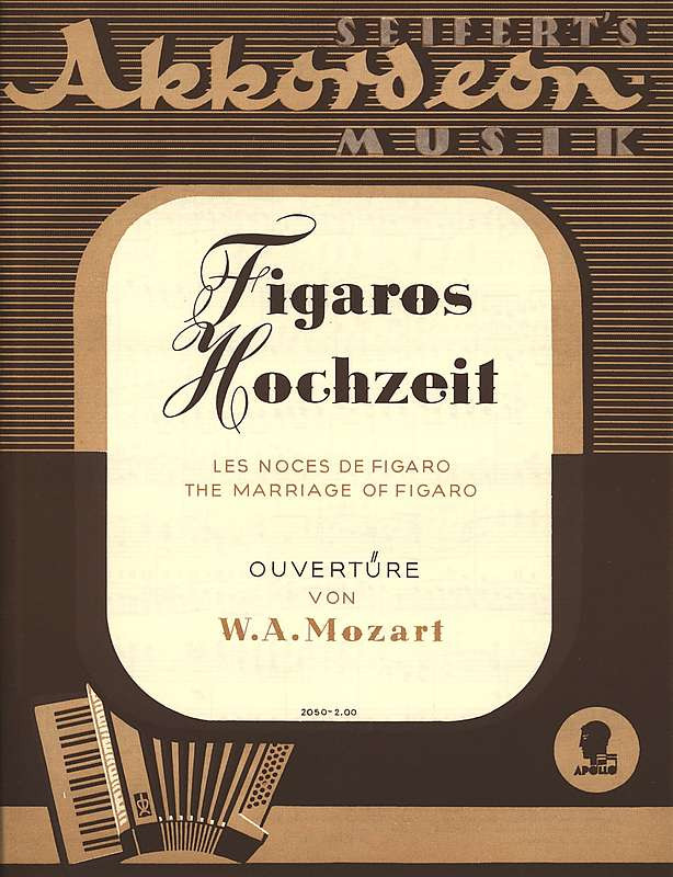 Figaros Hochzeit
 Figaros Hochzeit von Wolfgang Amadeus Mozart