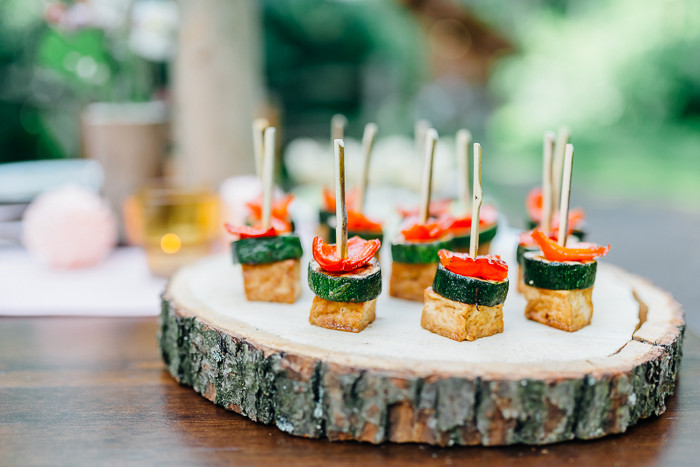 Fingerfood Hochzeit
 Ideen für eine rustikale Waldhochzeit