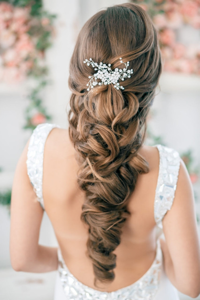 Flechtfrisur Hochzeit
 Brautfrisuren für lange Haare 60 romantische Ideen