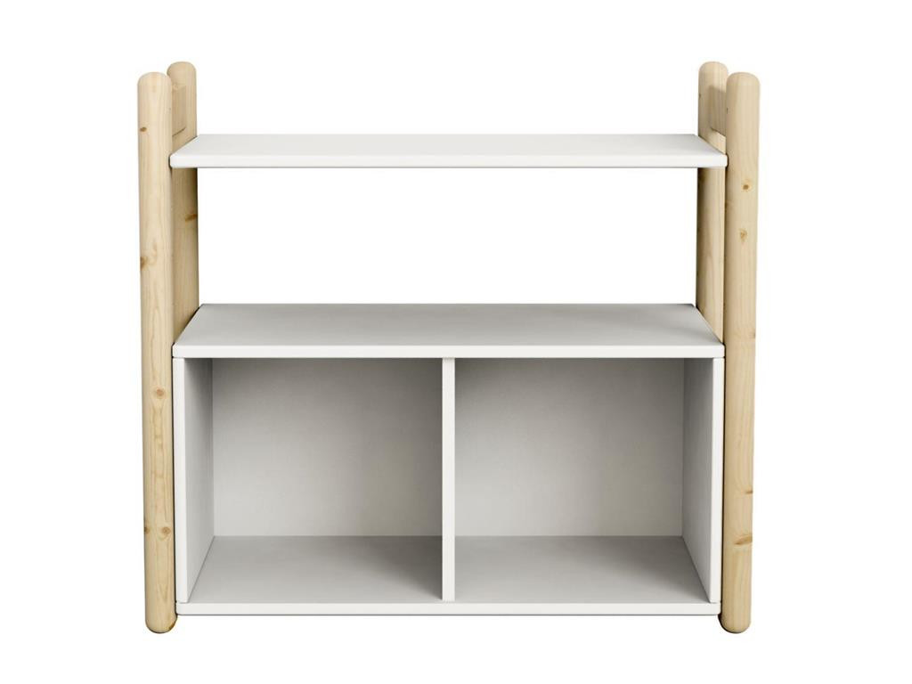 Flexa Regal
 Flexa Shelfie Mini A Regal mit 1 Boden Rahmen Weiß Natur