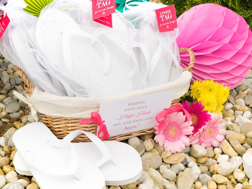 Flip Flops Hochzeit
 Best of DIY und Bastelideen für Hochzeit Teil zwei