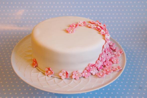 Fondant Kuchen
 Alternative zum Zuckerkleber Hilfe Geburtstag Kuchen