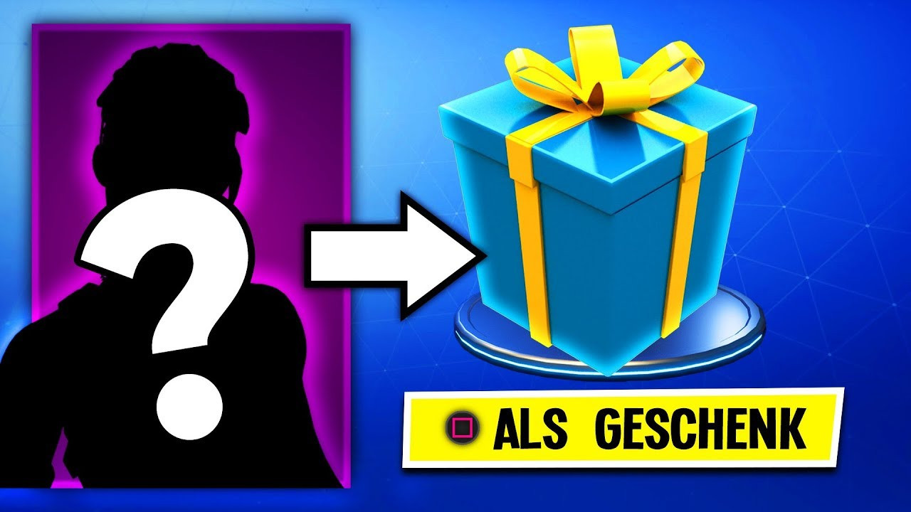 Fortnite Geschenke
 SKINS VERSCHENKEN in FORTNITE Neue Funktion Fortnite