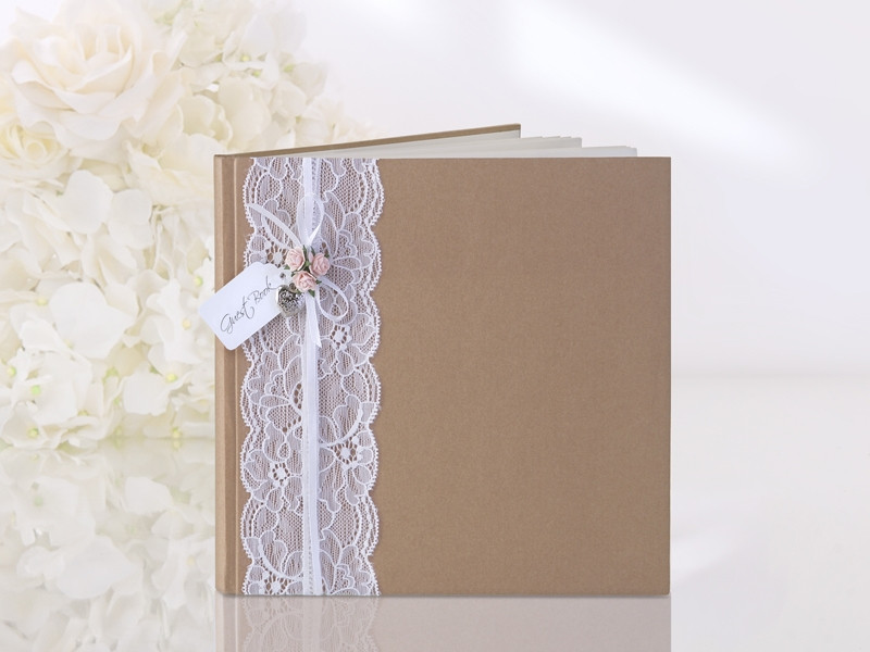 Fotoalbum Hochzeit Vintage
 Petras Creativshop Gästebuch zur Hochzeit "Vintage