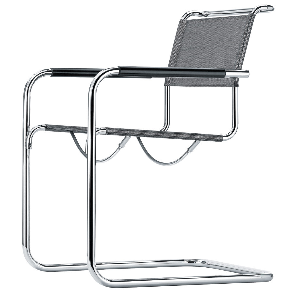 Freischwinger Stuhl
 Freischwinger Stuhl Stühle Thonet Stahlrohr Bauhaus