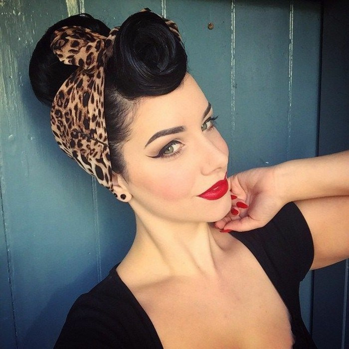 Frisuren 50 Jahre
 140 Rockabilly Frisuren von den 50er inspiriert