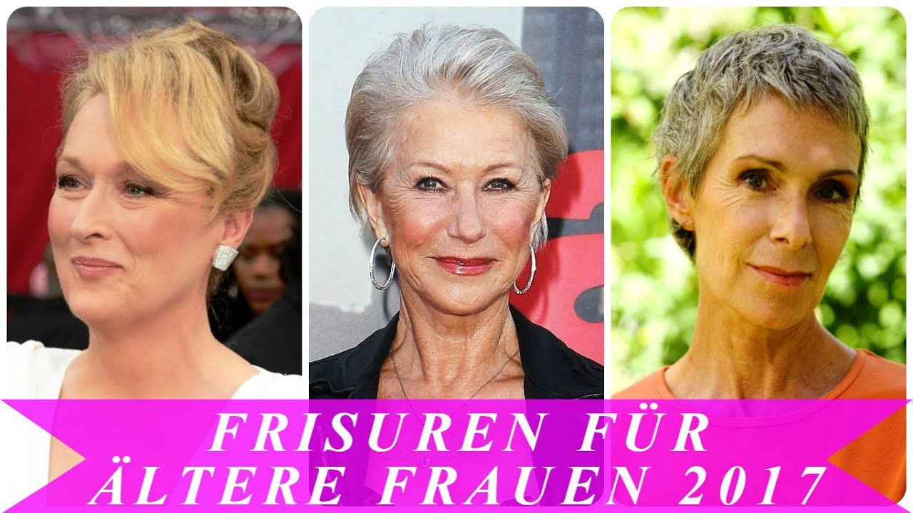 Frisuren Frauen Halblang
 Frisuren für ältere frauen 2017