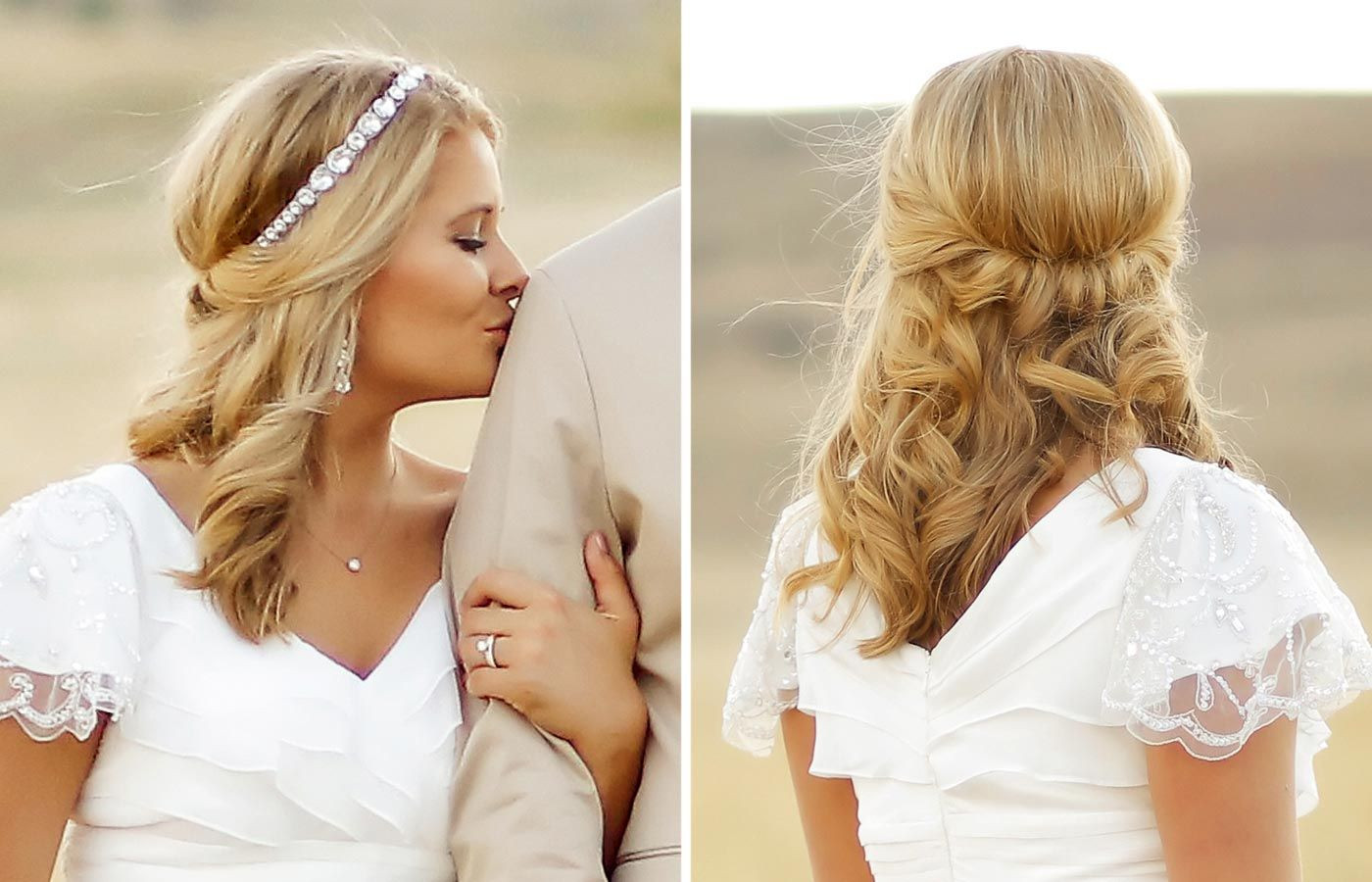 Frisuren Hochzeit Halboffen
 Hochzeitsfrisuren halboffen I Bildergalerie I Inspiration