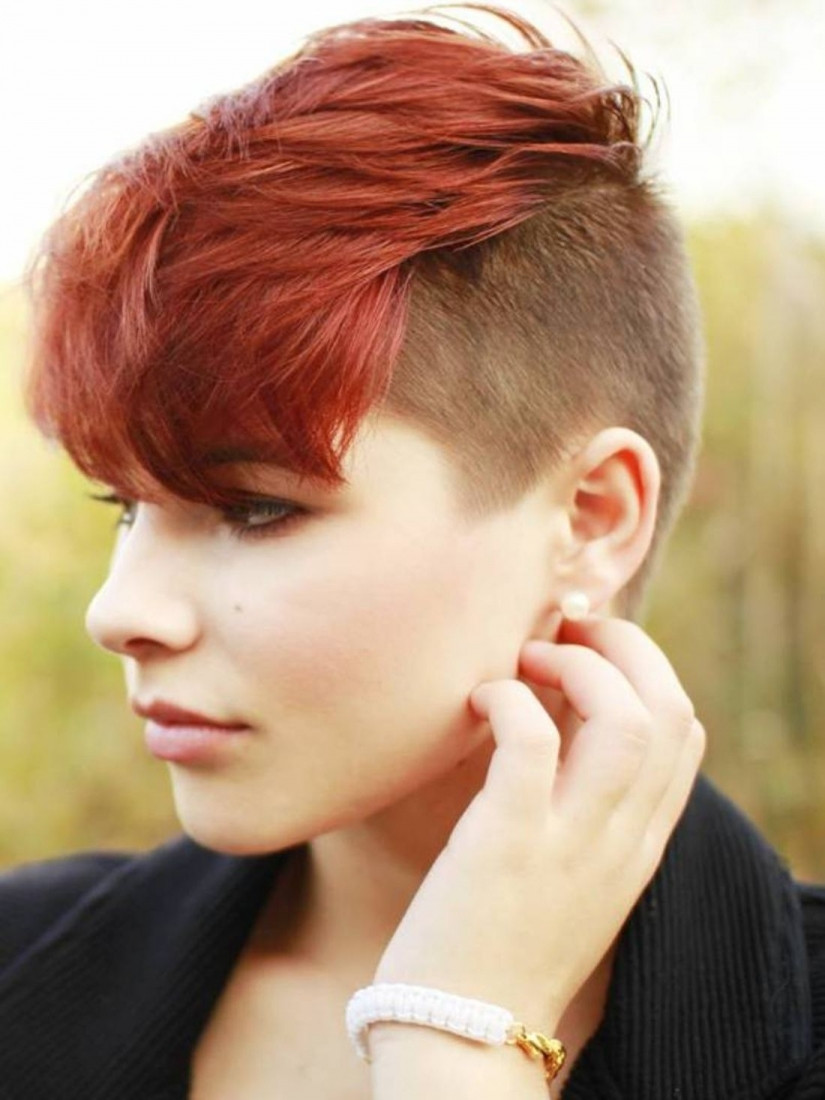 Frisuren Kurz Undercut
 Tutorial Frisuren Frauen Kurz Undercut Trend